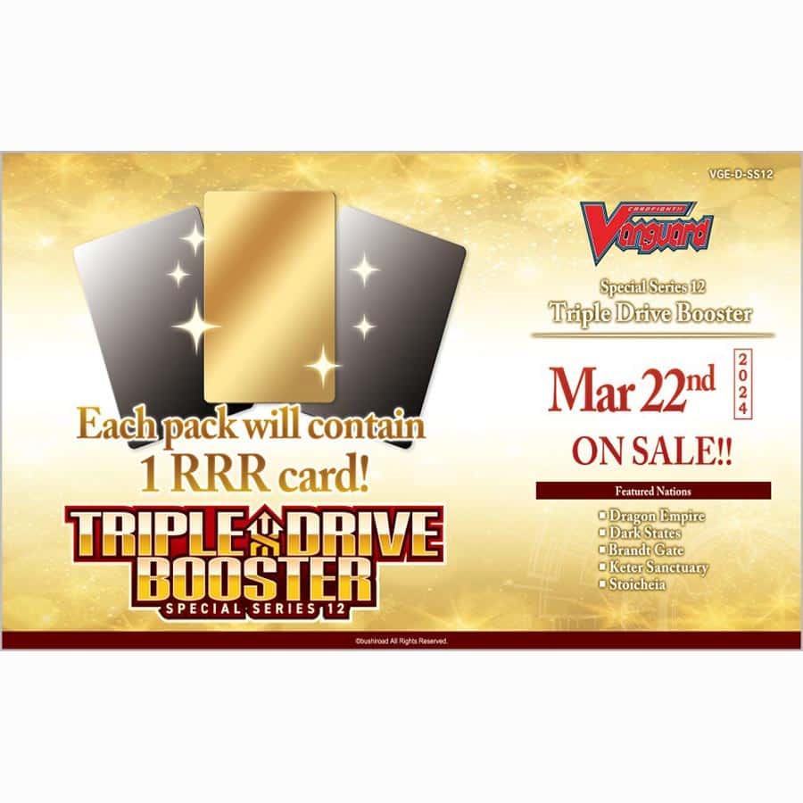 Cardfight Vanguard Overdress: Triple Drive Booster SP-12