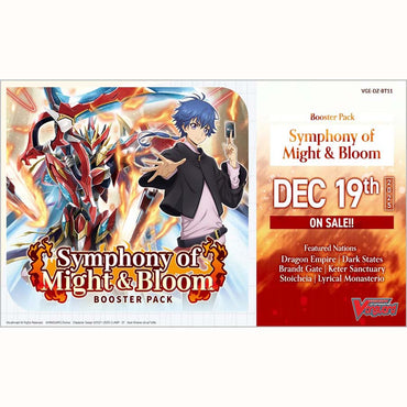 CARDFIGHT!! VANGUARD DIVINEZ: BOOSTER: SYMPHONY OF MIGHT AND BLOOM
