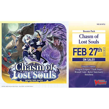 CARDFIGHT!! VANGUARD DIVINEZ: BOOSTER: BT12 CHASM OF LOST SOULS