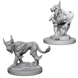 Dungeons & Dragons Nolzur`s Marvelous Unpainted Miniatures:  W1 Blink Dogs