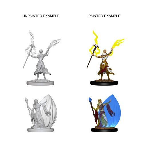 Dungeons & Dragons Nolzur`s Marvelous Unpainted Miniatures:  W1 - Female Elf Wizard