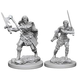 Dungeons & Dragons Nolzur`s Marvelous Unpainted Miniatures:  W1 Human Barbarian