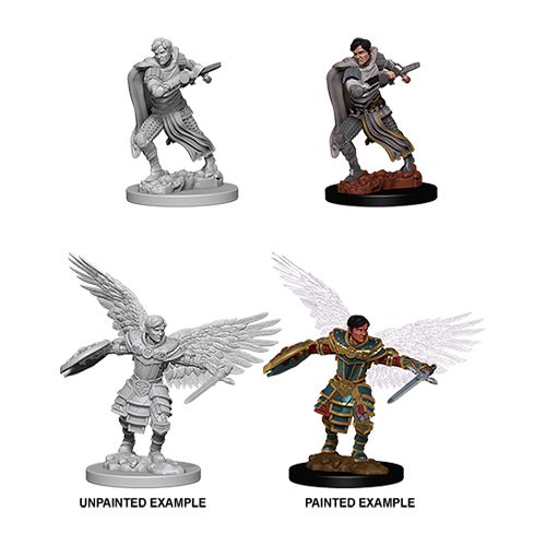 Dungeons & Dragons Nolzur`s Marvelous Unpainted Miniatures:  W6 - Male Aasimar Fighter
