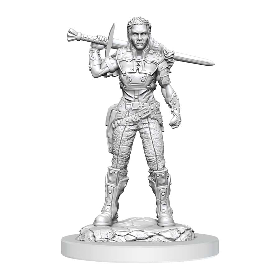 DUNGEONS AND DRAGONS NOLZUR'S MARVELOUS MINIATURES: W20 FEMALE ORC FIGHTER