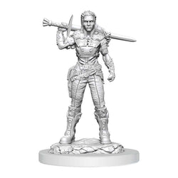DUNGEONS AND DRAGONS NOLZUR'S MARVELOUS MINIATURES: W20 FEMALE ORC FIGHTER