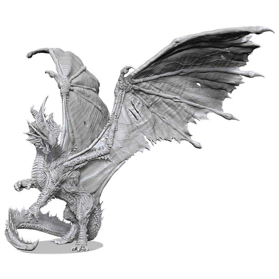 Dungeons & Dragons Nolzur`s Marvelous Unpainted Miniatures: Gargantuan Red Dragon