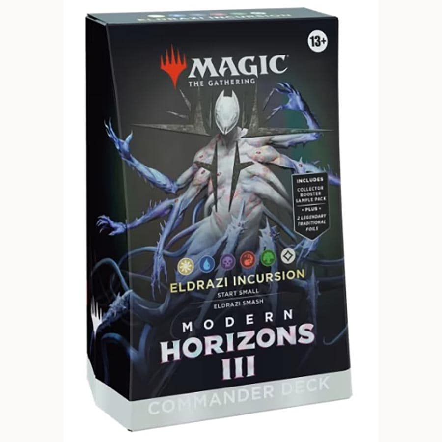 MAGIC THE GATHERING: MODERN HORIZONS 3 COMMANDER DECKS Display Case