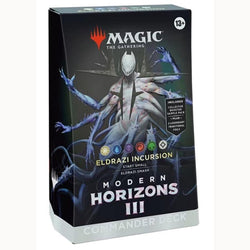 MAGIC THE GATHERING: MODERN HORIZONS 3 COMMANDER DECKS Display Case