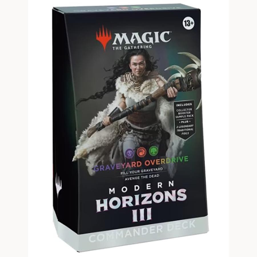 MAGIC THE GATHERING: MODERN HORIZONS 3 COMMANDER DECKS Display Case