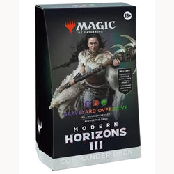 MAGIC THE GATHERING: MODERN HORIZONS 3 COMMANDER DECKS Display Case