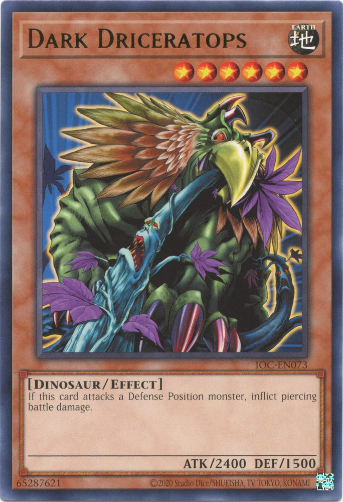 Dark Driceratops [IOC-EN073] Rare