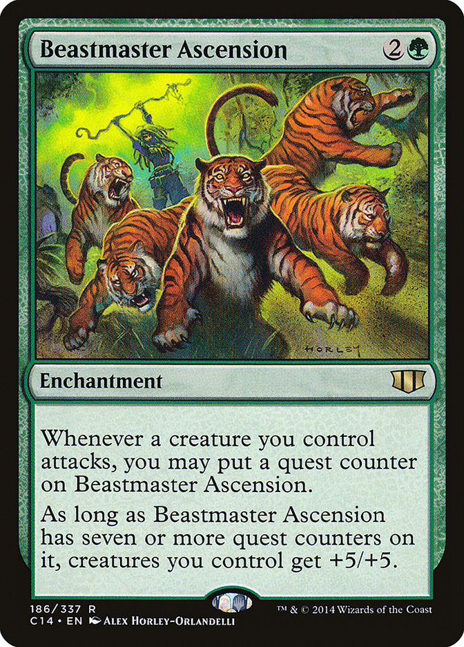 Beastmaster Ascension [Commander 2014]
