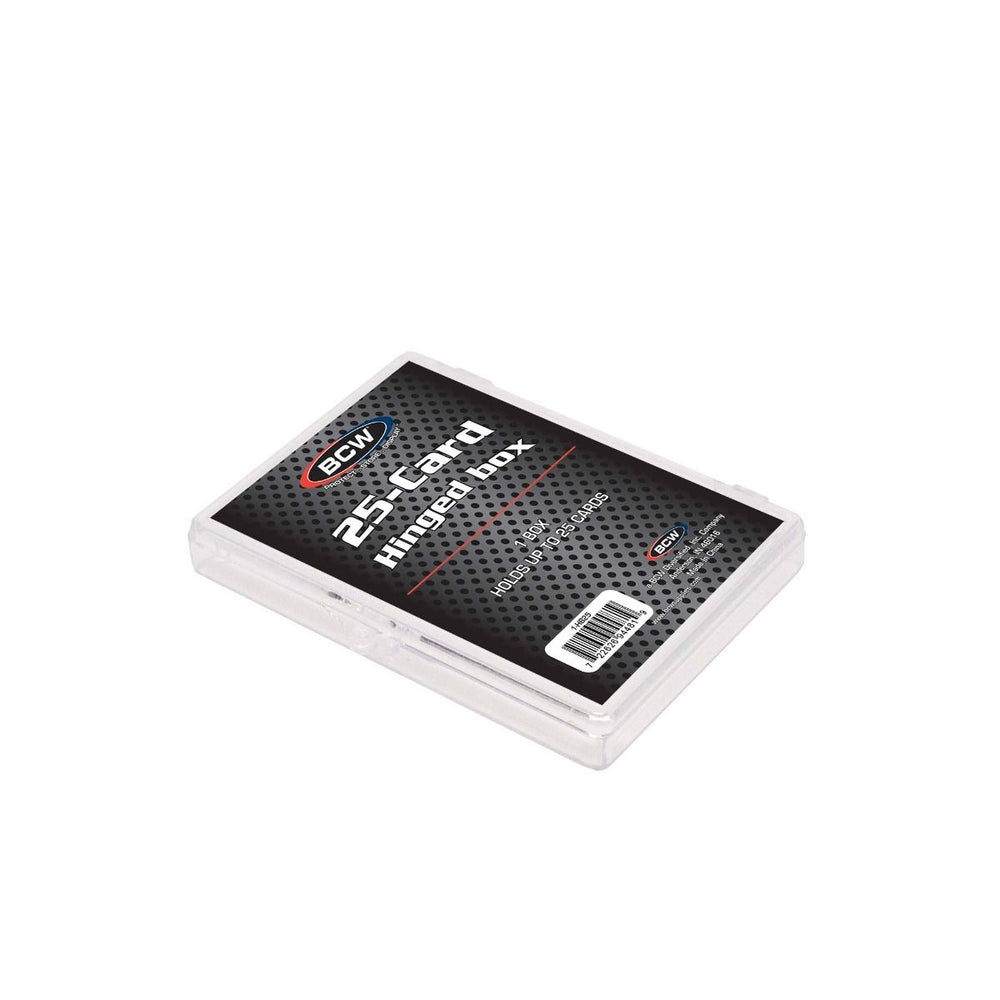 Hinged trading card Box