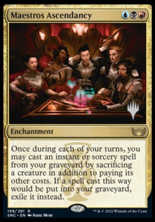 Maestros Ascendancy (Promo Pack) [Streets of New Capenna Promos]
