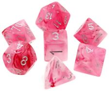 Chessex Ghostly Glow: Polyhedral 7 Dice Set