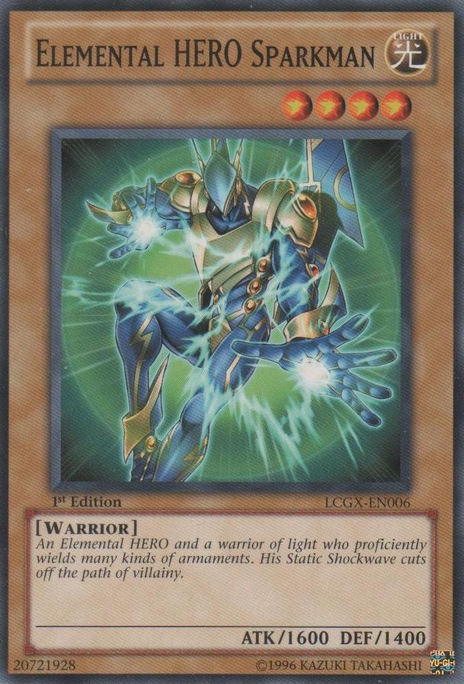 Elemental HERO Sparkman [LCGX-EN006] Common