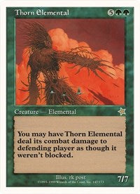 Thorn Elemental (Oversized) [Oversize Cards]