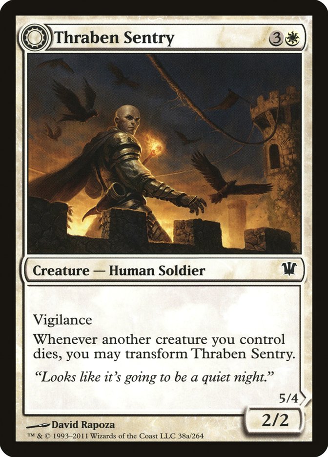 Thraben Sentry // Thraben Militia [Innistrad]