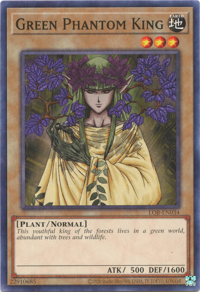 Green Phantom King [LOB-EN034] Common