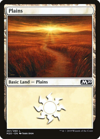 Plains (261) [Core Set 2020]