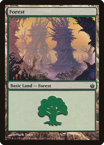 Forest (154) [Mirrodin Besieged]