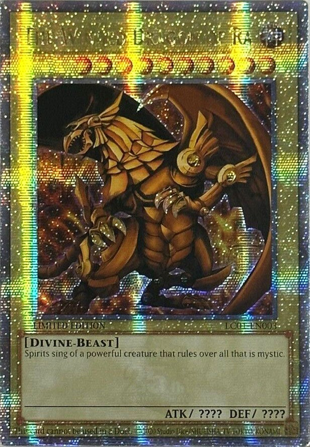 The Winged Dragon of Ra [LC01-EN003] Quarter Century Secret Rare