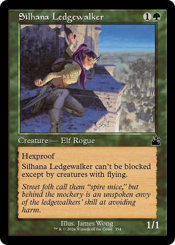Silhana Ledgewalker (Retro Frame) [Ravnica Remastered]
