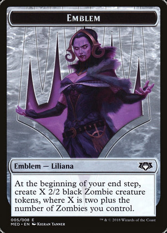 Liliana, the Last Hope Emblem [Mythic Edition Tokens]