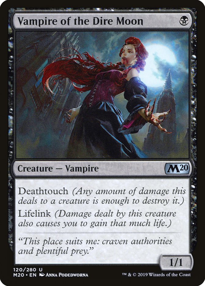 Vampire of the Dire Moon [Core Set 2020]