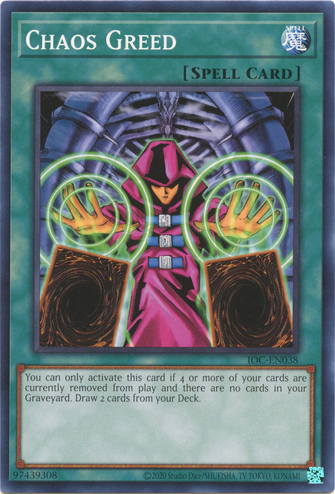 Chaos Greed [IOC-EN038] Common