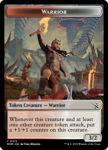 Warrior Token [March of the Machine Tokens]