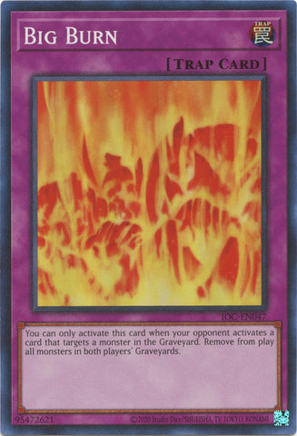 Big Burn [IOC-EN047] Super Rare