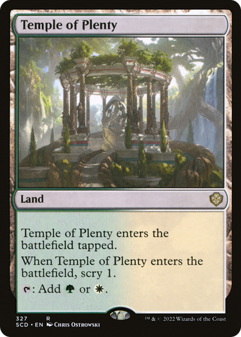 Temple of Plenty [Starter Commander Decks]