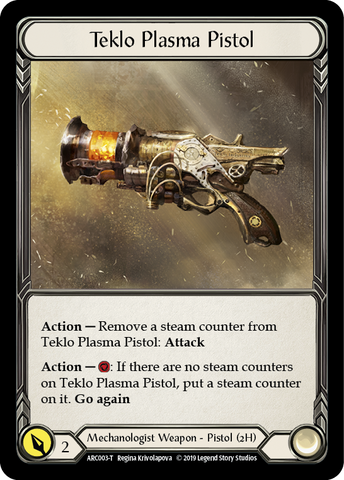 Teklo Plasma Pistol [ARC003-T] (Arcane Rising)  1st Edition Normal