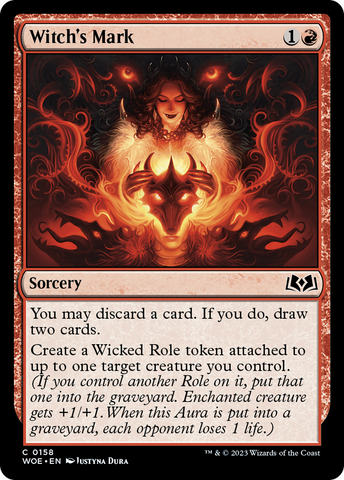 Witch's Mark [Wilds of Eldraine]