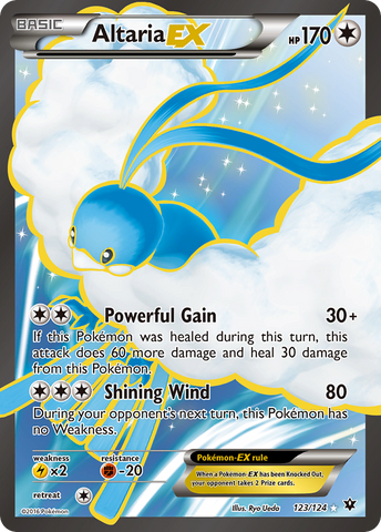 Altaria EX (123/124) [XY: Fates Collide]