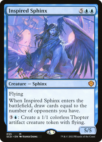 Inspired Sphinx [Starter Commander Decks]
