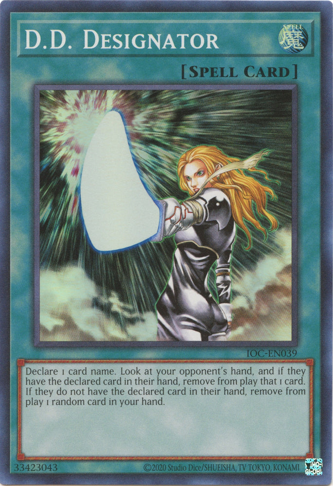 D.D. Designator [IOC-EN039] Super Rare