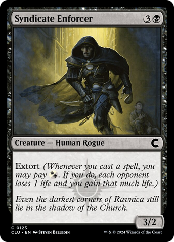 Syndicate Enforcer [Ravnica: Clue Edition]