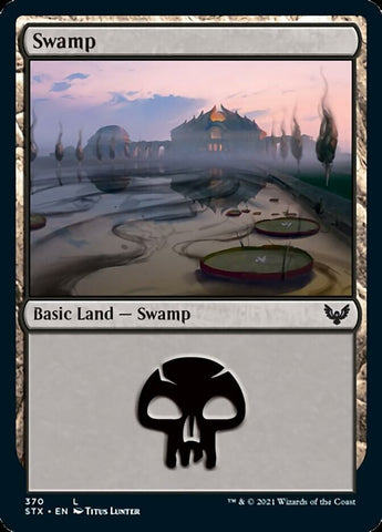 Swamp (370) [Strixhaven: School of Mages]
