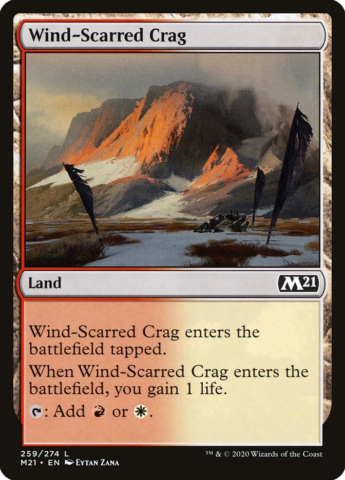 Wind-Scarred Crag [Core Set 2021]