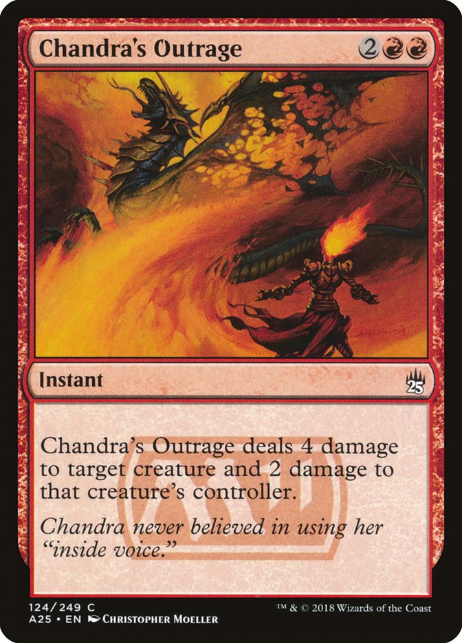 Chandra's Outrage [Masters 25]