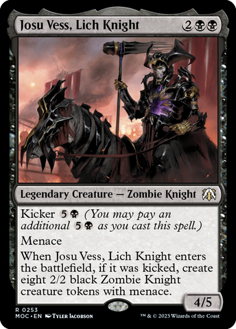Josu Vess, Lich Knight [March of the Machine Commander]