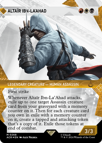 Altair Ibn-La'Ahad (Showcase) (Textured Foil) [Assassin's Creed]