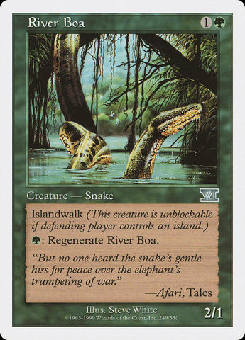 River Boa [Classic Sixth Edition]