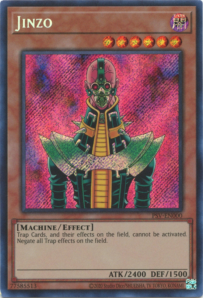 Jinzo [PSV-EN000] Secret Rare