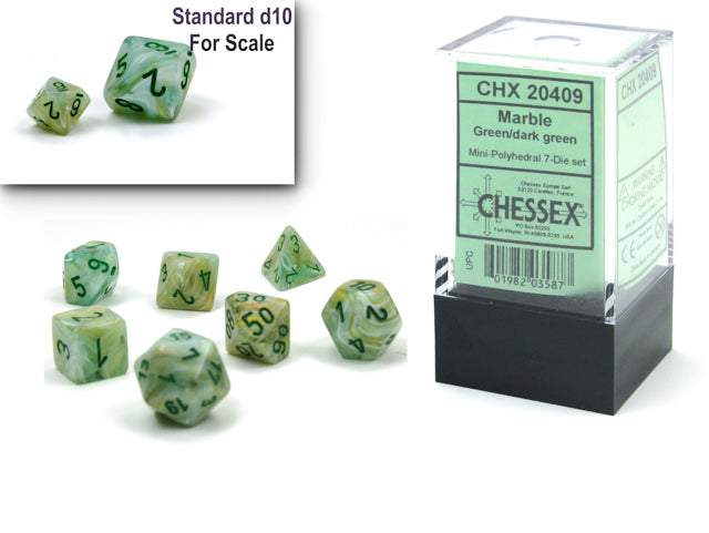 Chessex Mini Polyhedral 7 Count Dice Sets