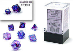 Chessex Mini Polyhedral 7 Count Dice Sets