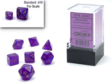 Chessex Mini Polyhedral 7 Count Dice Sets
