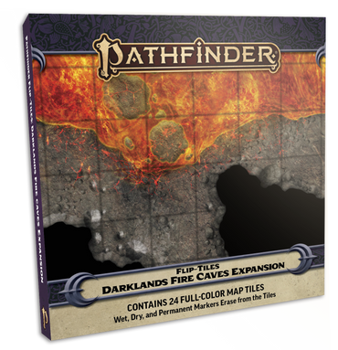 Pathfinder Flip-Tiles: Darklands Fire Caves Expansion